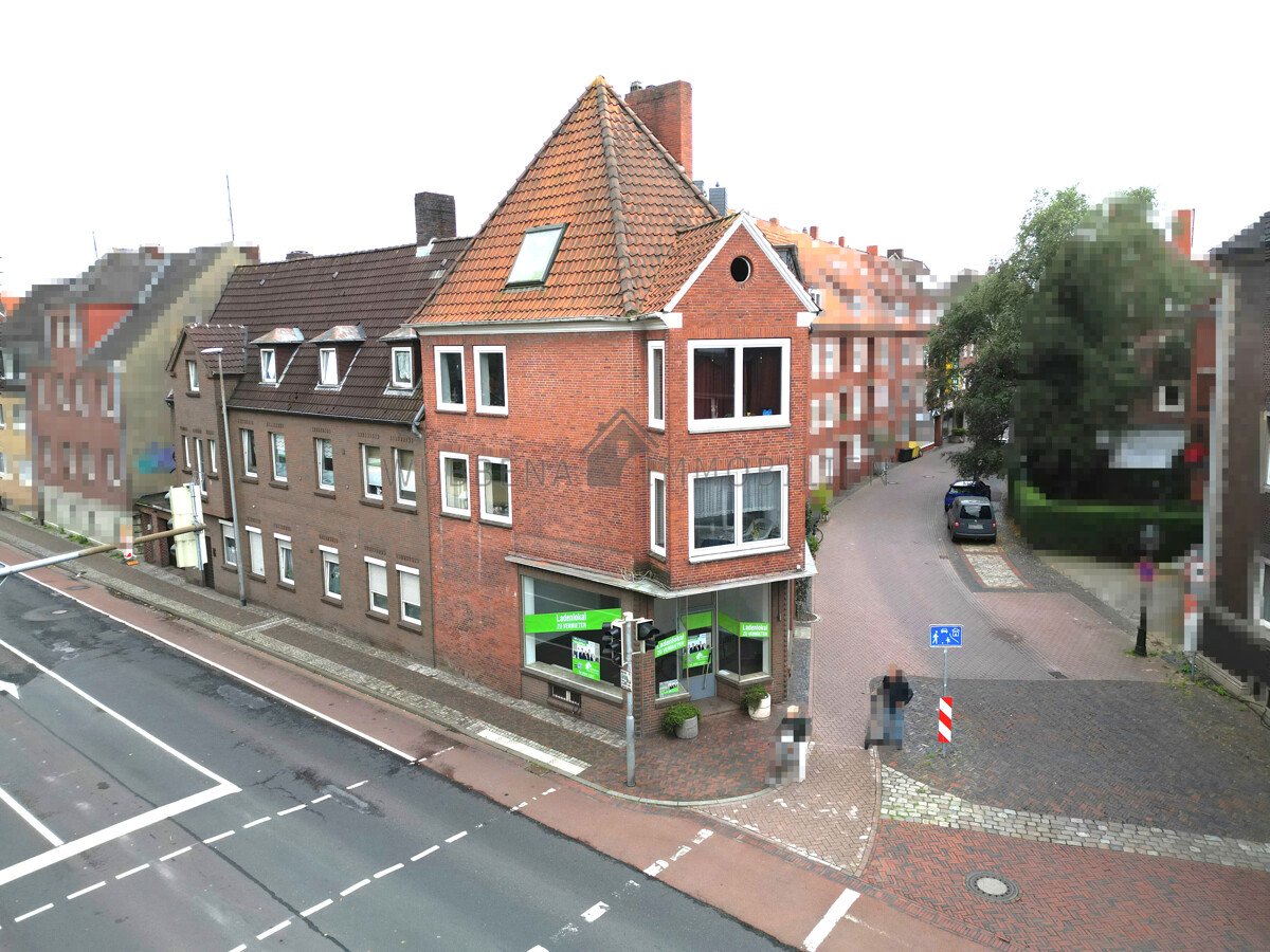 Wohn- und Geschäftshaus mit 5 WE und einer GE in Innenstadtlage von Emden zu verkaufen!