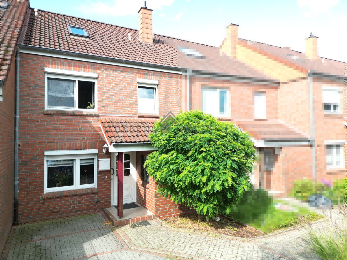 Nähe Ems-Jade-Kanal – Wolthusen - Modernes Reihenhaus mit Garten &amp; Stellplatz in Sackgassenlage