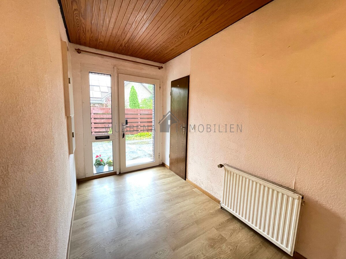 KÄUFER GEFUNDEN ! Ebenerdiges Wohnen in Widdelswehr – Bungalow mit Garten, Garage und Bootssteeg