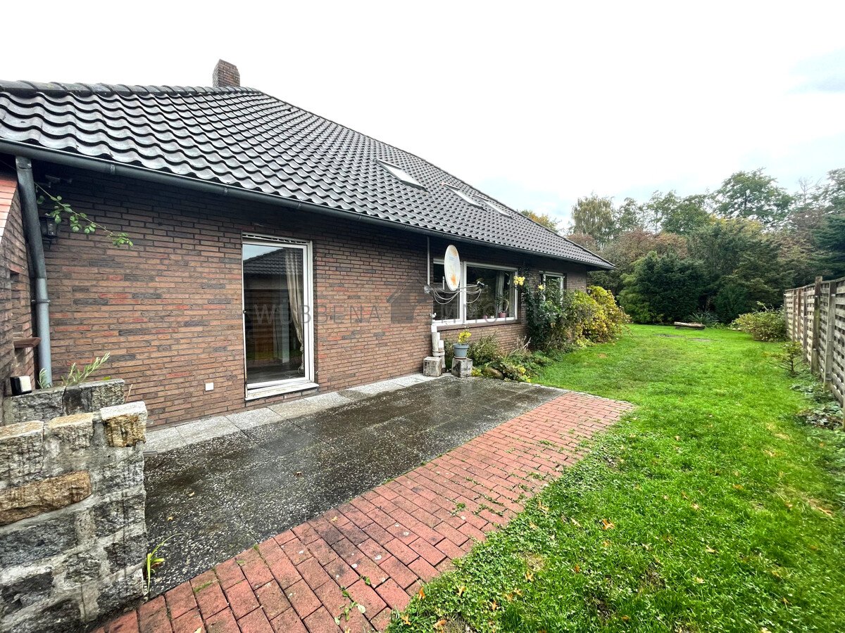 KÄUFER GEFUNDEN ! Ebenerdiges Wohnen in Widdelswehr – Bungalow mit Garten, Garage und Bootssteeg