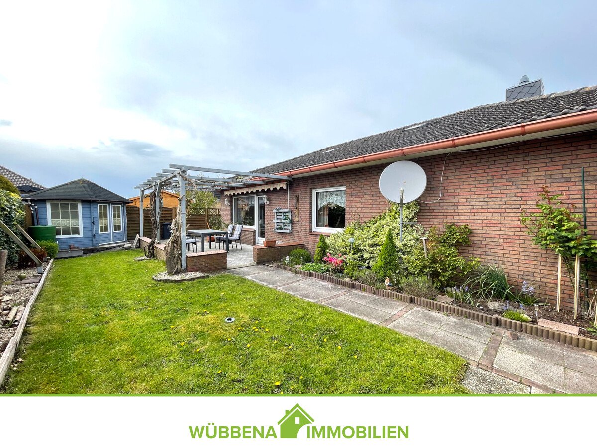 BEREITS KÄUFER GEFUNDEN! Suurhusen! Top gepflegter Bungalow mit Garage in ruhiger Siedlungslage