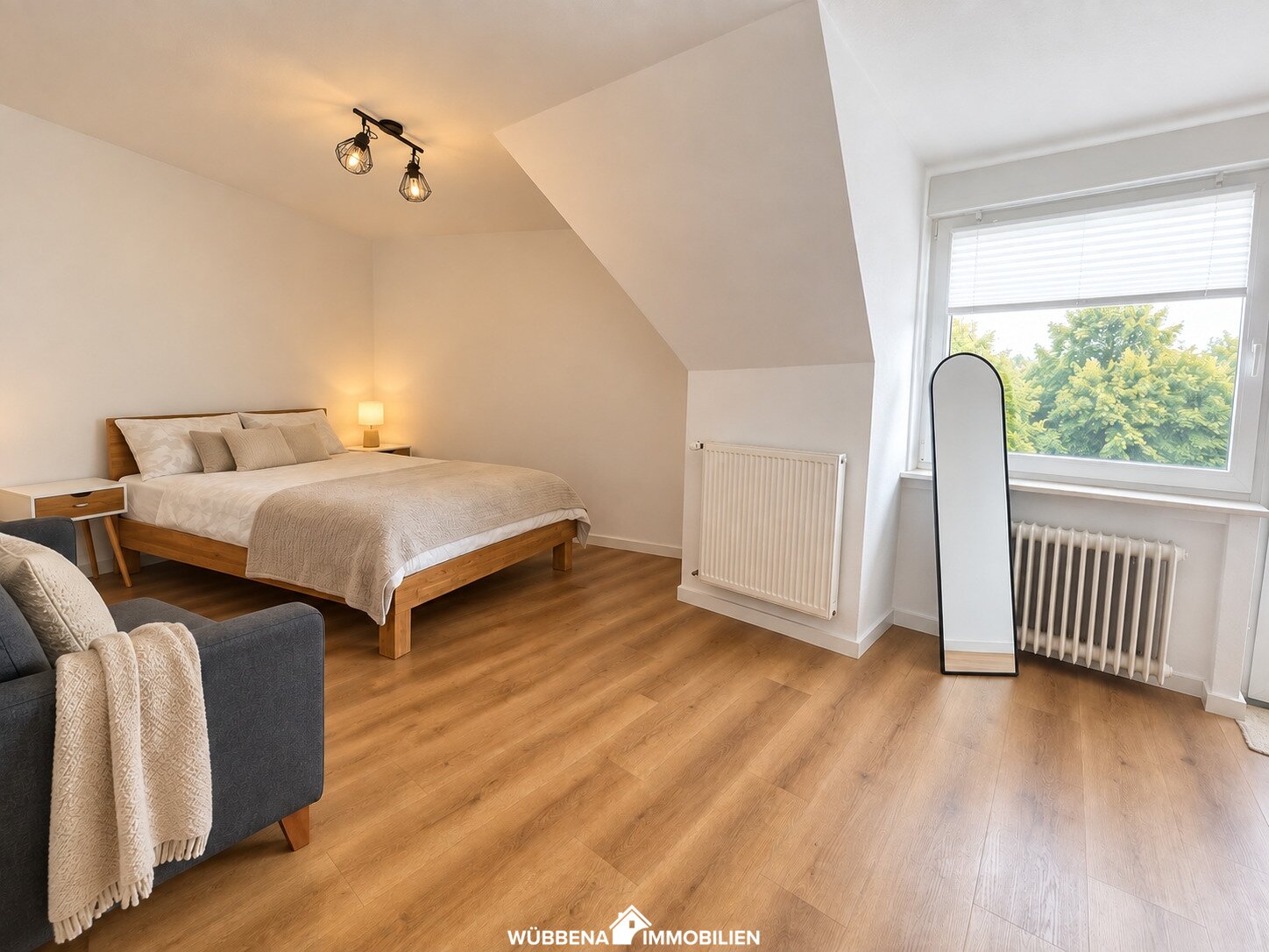 Zentrale - 3 Zimmer Wohnung mit Balkon und Einbauküche zu vermieten!