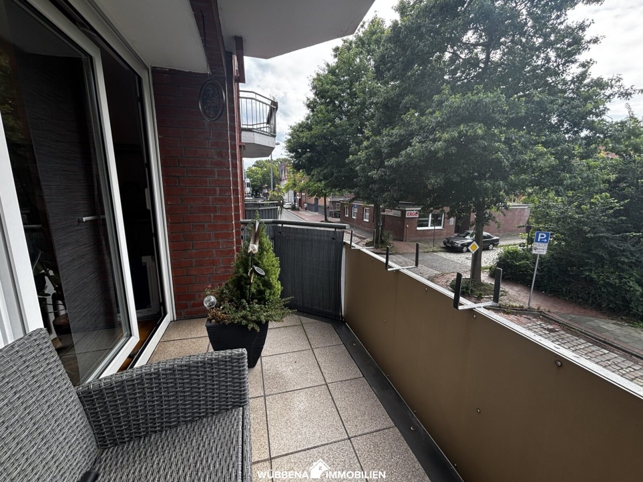 Balkon Vorderseite