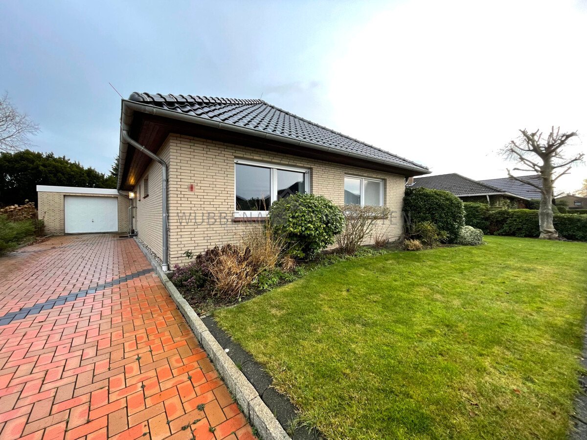 Emden: VERKAUFT! -Früchteburg: Modernisierter Bungalow mit neuem Dach, Wärmepumpe, PV-Anlage 