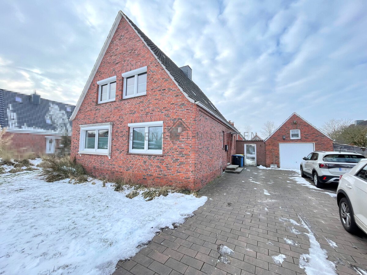 Hinte: VERKAUFT! Hinte! Modernisiertes Einfamilienhaus in ruhiger Sackgassenlage 