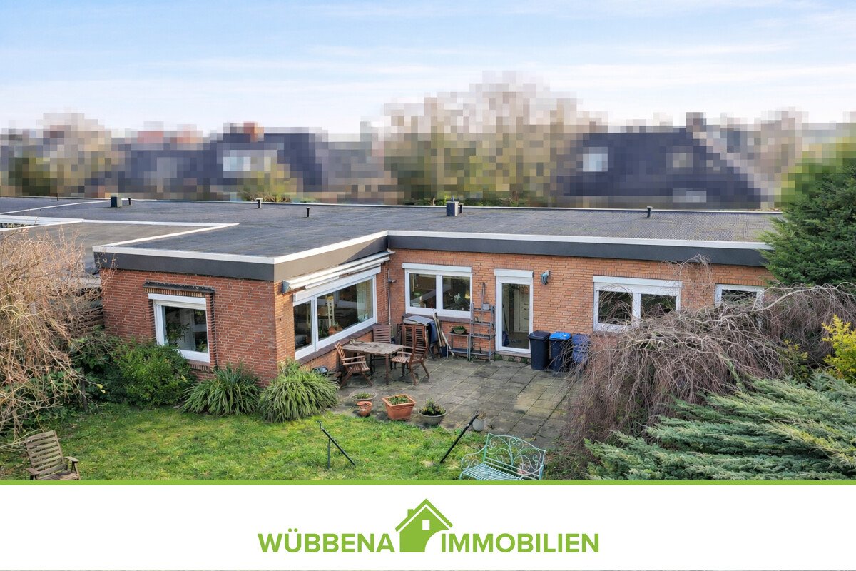 Kapitalanlage in Emden-Früchteburg: Modernisierter Bungalow mit neuer Heizungsanlage und Garten 