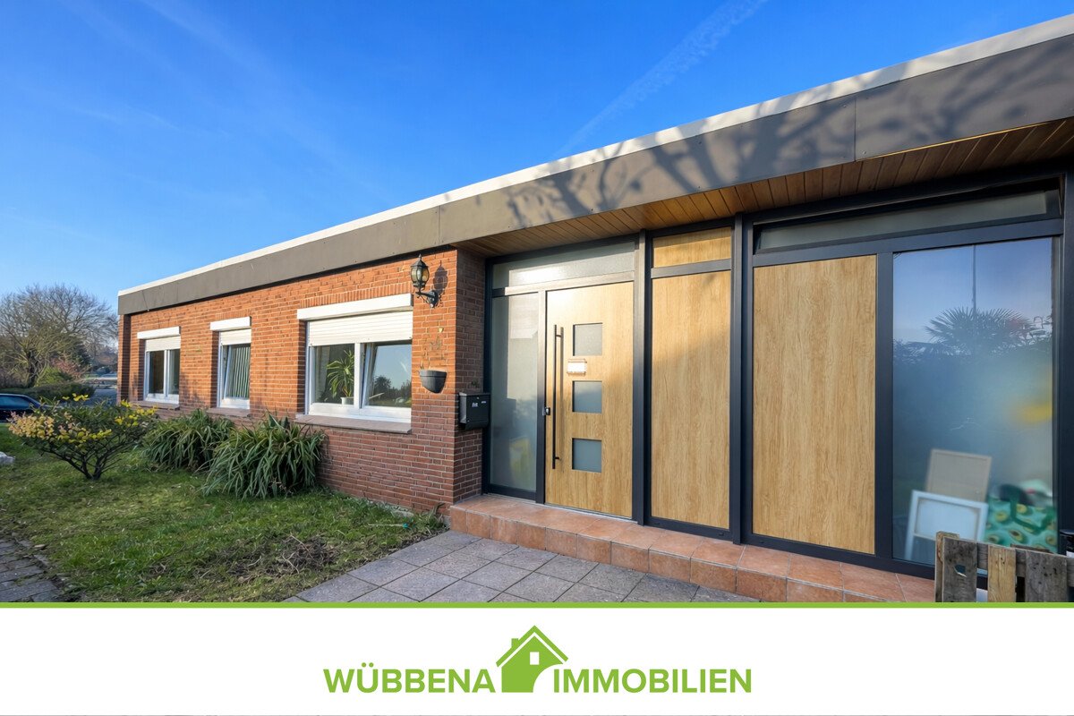 Emden: Emden-Früchteburg: Modernisierter Bungalow mit neuer Heizungsanlage und Garten 