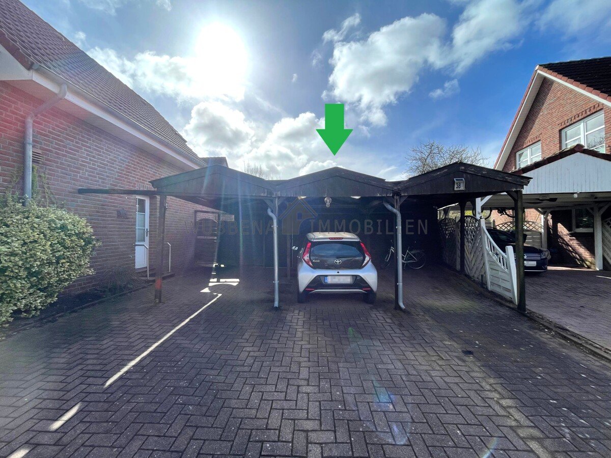 Carport Stellplatz und Abstellraum