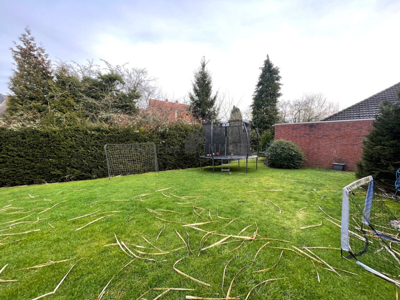 Toll angelegter Garten