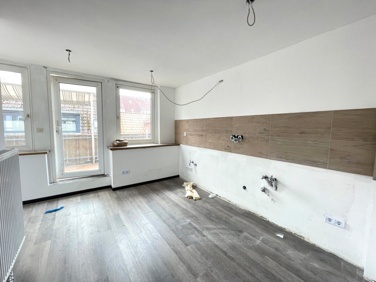 Haus 2 Küche mit Zugang Balkon Haus 2 Küche mit Zugang Balkon