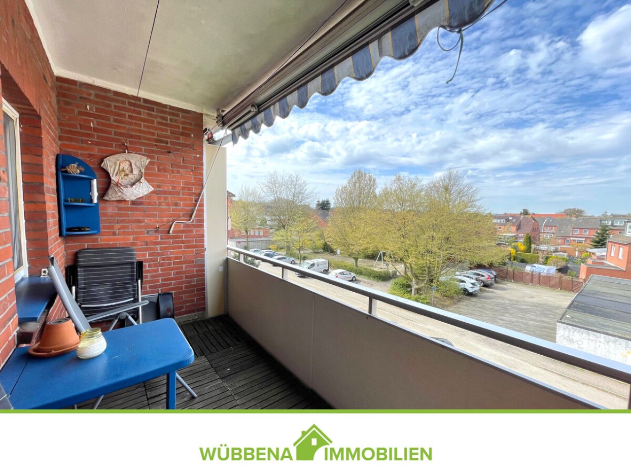 Balkon mit Markise Balkon mit Markise