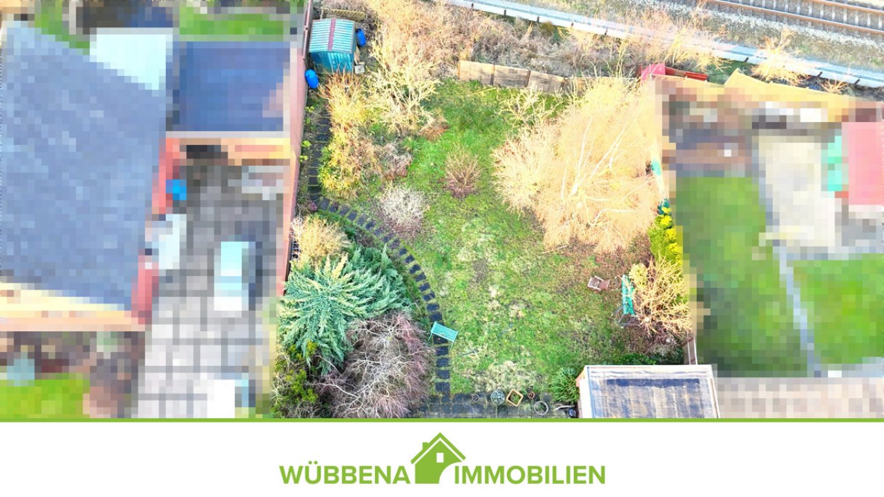 Drohnenaufnahme Garten Drohnenaufnahme Garten