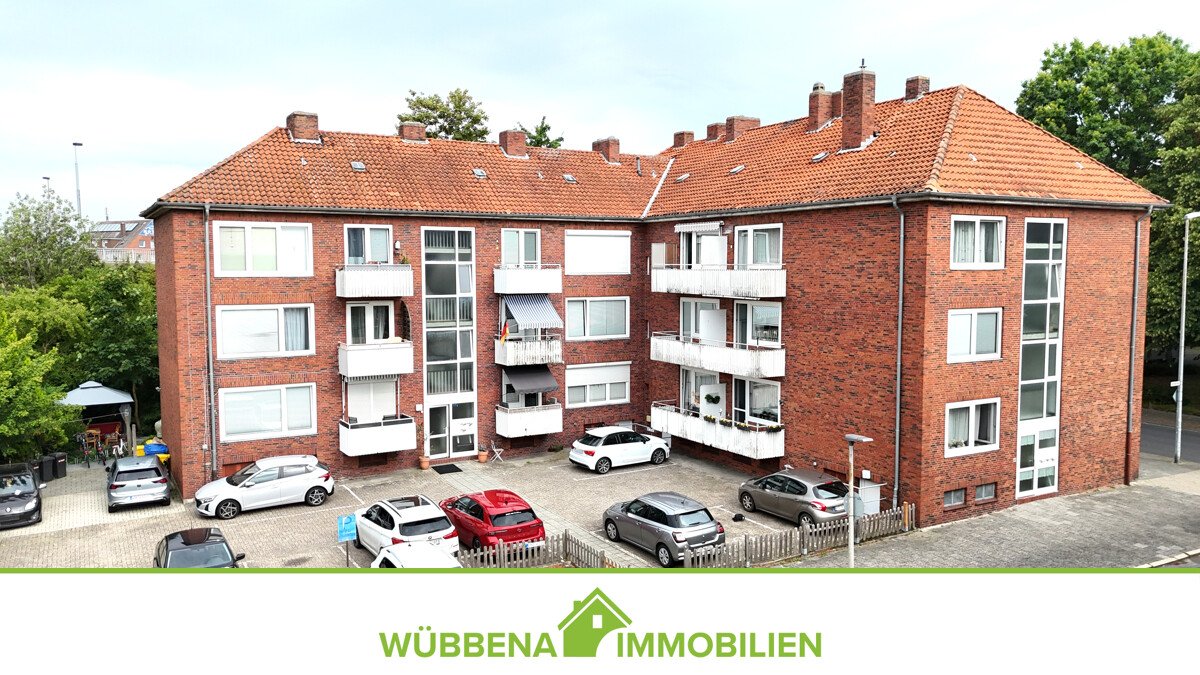 Emden: 3 Zimmer Wohnung mit Balkon, Stellplatz und Keller in City Lage zu verkaufen! Emden: 3 Zimmer Wohnung mit Balkon, Stellplatz und Keller in City Lage zu verkaufen!