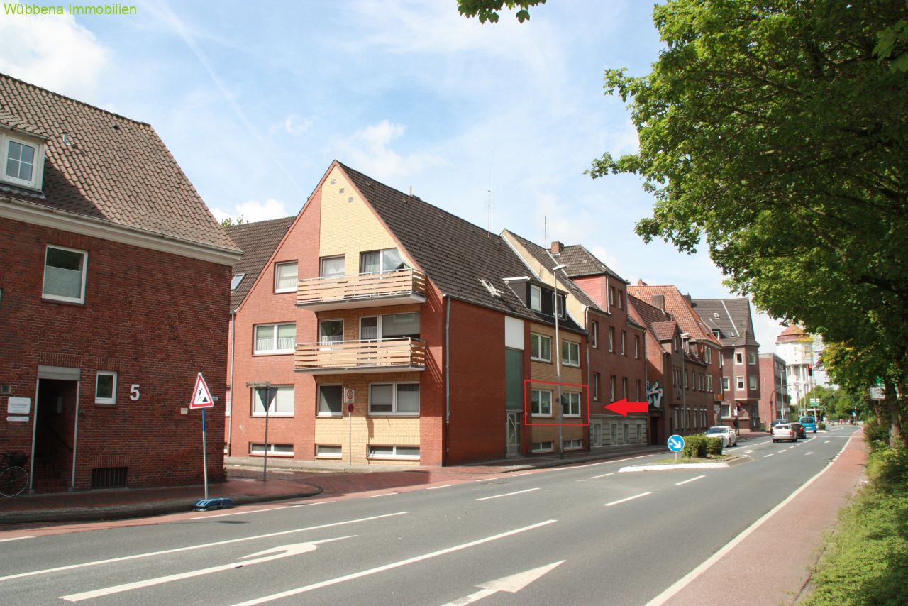 Emden: 3 Zimmer Erdgeschosswohnung mit Balkon in TOP-Innenstadtlage zu verkaufen! 